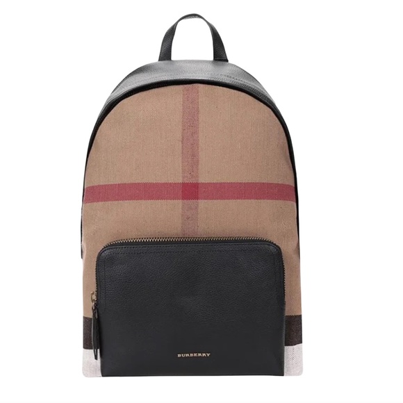 Burberry  - Mega Check Abbeydale  Backpack - Picture 2 of 5